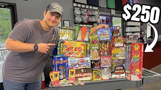 Building My Own FIREWORK ASSORTMENT! ($250)