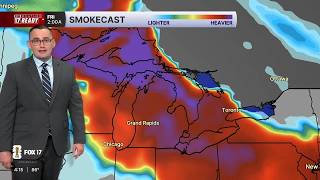 Tonight's Forecast: Major wildfire smoke continues