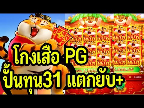 สล็อตน้องเหมียว สล็อต PG ► สูตรสล็อต ► สล็อตเเตกง่าย ►Fortune Tiger ►สูตรโกง ปั้นทุน31 เเตกยับ!! #1