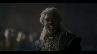 Vaemond's death - House of the Dragon Scene S1E8