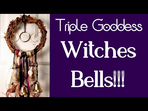 Let's make Triple Goddess WITCH'S BELLS!!!