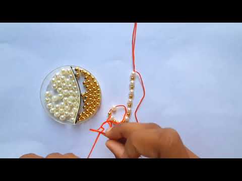 Rakhi making ideas | diy easy rakhi making at home #artisticnatha #rakhi #art #diy #friendshipband