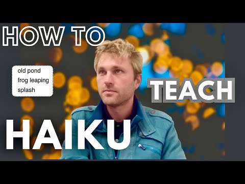 HAIKU: Japanese Poetry Form EXPLAINED (with examples) | wandering poet cafe