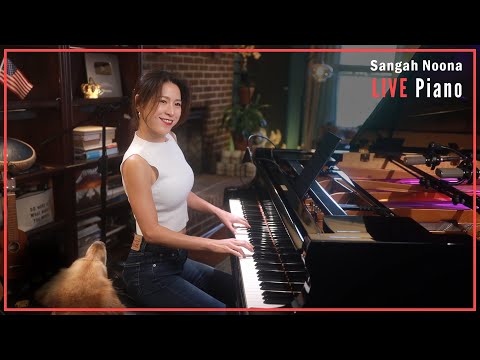 🔴LIVE Piano (Vocal) Music with Sangah Noona! 8/9