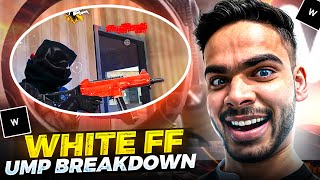 @WhiteFF UMP Red Numbers Headshot Trick 🔥
