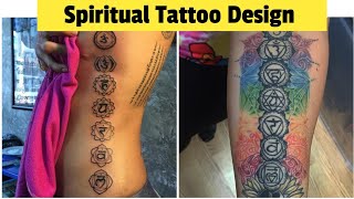 Spiritual Tattoo Designs Ideas #spiritualtattoo #trendingtattoodesign #tattooideas