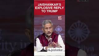 Jaishankar Vs Trump: India Hits Back Over US Tariffs | #etnow #eamjaishankar #sjaishankar #shorts