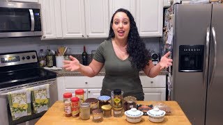 Middle Eastern Kitchen Ingredients and Essentials