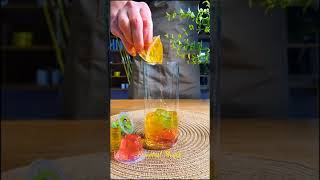(Satisfying Drink) - Ice Fruity Drink Compilation   - Cold Drink #Shorts