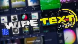 Wipe Text Animation 🔥 • Alight Motion Tutorial • How to make wipe text Animation #alightmotion
