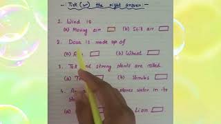 Tick the Right Answer || SST Worksheet || Class 2 #worksheet #sst #tick #the #right #answer #class 
