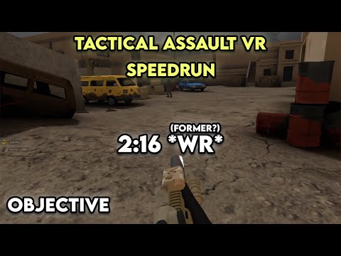 Tactical Assault VR | Speedrun 2:16 OBJ Incoming Storm *WR*