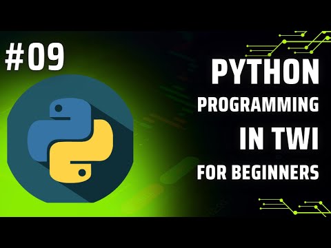 Learn Python Programming in Twi: Day 9 - Loops (for loop and while loop)