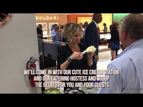 Gelato-go corporate events - Bulgari