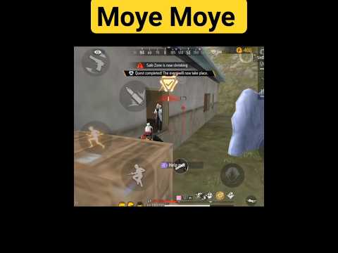 Free fire Moye Moye Gameplay Videos #fun #ajjubhai #tondegamer