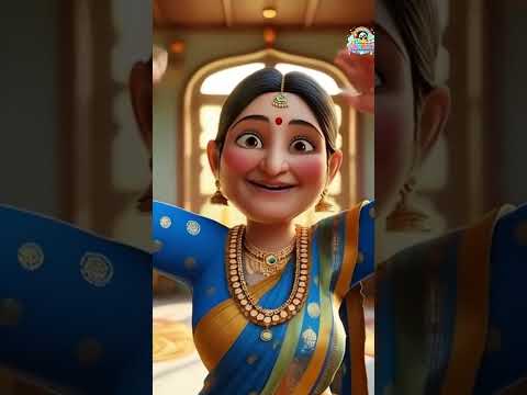 Ami Ki Roti Gol Gol 🍞 | Nursery Rhyme | Kids Song | Hindi Rhymes For Kids | Hindi Poem #shortsfeed