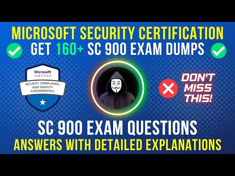 SC 900 Certification | Get Latest SC-900 Exam Questions and Answers with Explanations | SC 900 Dumps