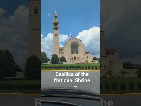 Basilica of the National Shrine l Washington DC l #nationalshrine #washingtondc #usa #catholic