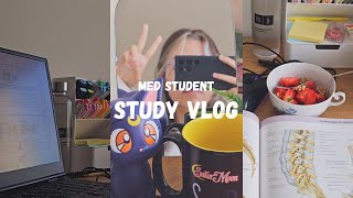 med student study vlog: anatomy weekend ʕ·͡ᴥ·ʔ