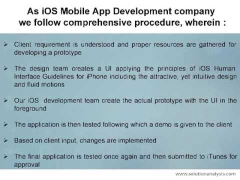 iOS Mobile App Development Solutions, Hire iOS App Developers