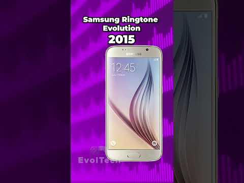 Samsung Ringtone Evolution (2006-2023) #shorts