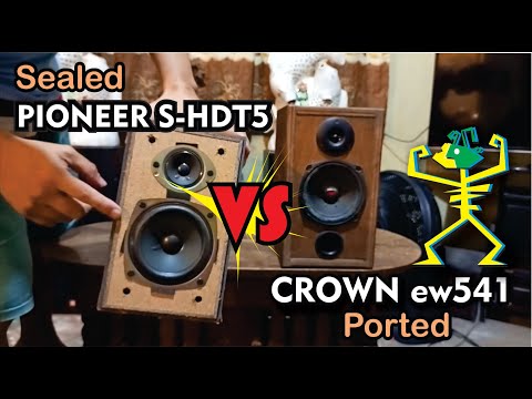 Pioneer vs Crown Speaker Sound Battle