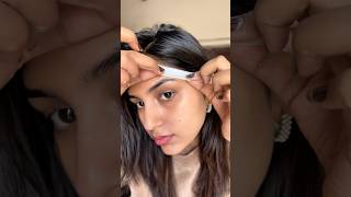 Let’s wax my face using Veet wax strips😱 #shorts #waxing #facewax #trending