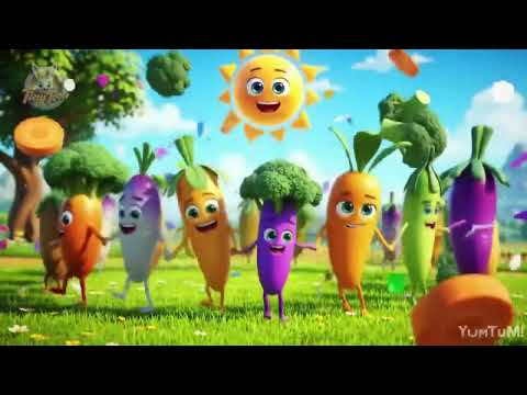 VEGETABLE LEARNING SONG FOR KID | NURSERY RHYME, KID SONG, KID CARTOON #kidsongs #nurseryrhyme