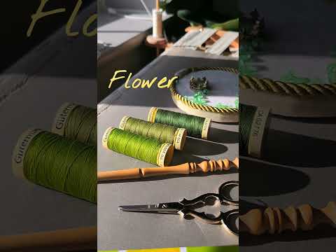 Spring insparation, flower  Snowdrop Embroidery craft #creativejourney