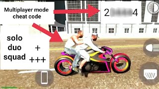 Indian bikes driving3D Multiplayer mode cheatcode #indianbikedriving3d#indianbikesdrivingcheatcode