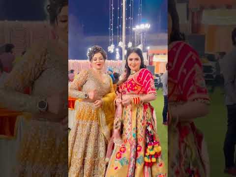 Prerna Sharma with friend latest haryanvi dance in wedding 🔥😍❤️#haryanvisong #shorts