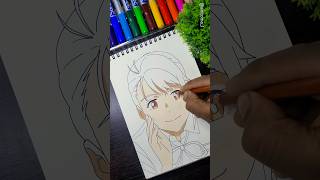 Drawing Suzume | suzume no tojimari | Anime Drawing| #artshorts #drawing #suzume