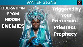 WATER SIGNS  ♋♏♓️💧LIBERATION FROM HIDDEN ENEMIES -   Triggered by Your Primordial Priestess Prophecy