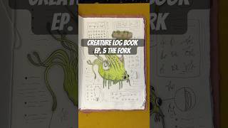 Creature Log Book Ep. 5 The Fork #cwgartwork #cartoonart #creaturedesign #weirdart #drawingseries