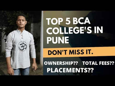TOP 5 BCA COLLEGE'S IN PUNE || MAHARASHTRA || DON'T MISS IT || YOG PATLE ||#mhtcet #mhtcet.#bca #ug.