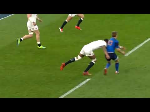 whiplash neck injury - rugby match