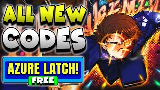 *NEW* ALL WORKING Azure Latch CODES 2025! | ROBLOX Azure Latch CODES