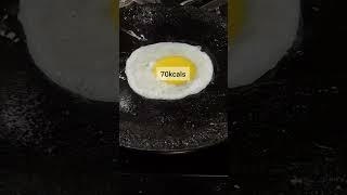 Half Fry Egg Without Oil #viral #halffryegg #viralshorts #shorts #shortsfeed #recipe #lowcalories