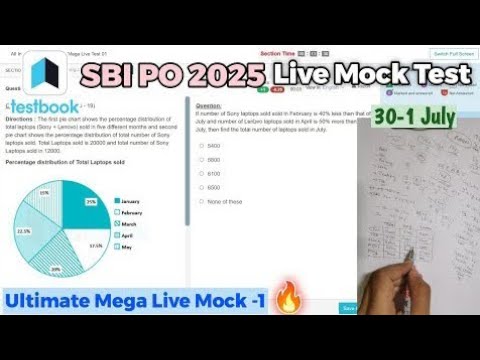 🎯Testbook SBI PO Pre Live Mock Test 📚✍️1 July | Share Score📝| How to Attempt Mock🗒| Suraj Gupta
