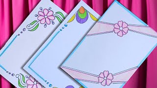 BORDER DESIGN/PROJECT WORK DESIGN/FRONT PAGE DESIGN/ASSIGNMENT DESIGN/FLOWER DESIGN/NEW DESIGN BLUE