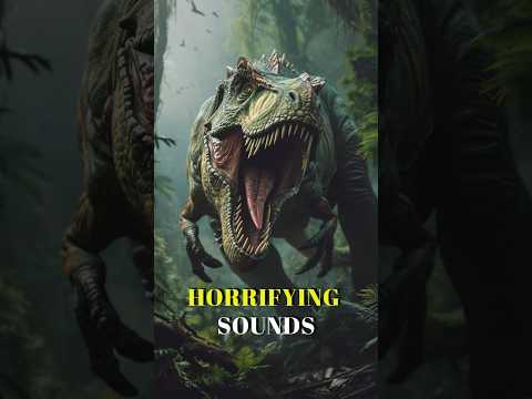 Horrifying Sounds of Dinosaurs #dinosaur #sounds #scary