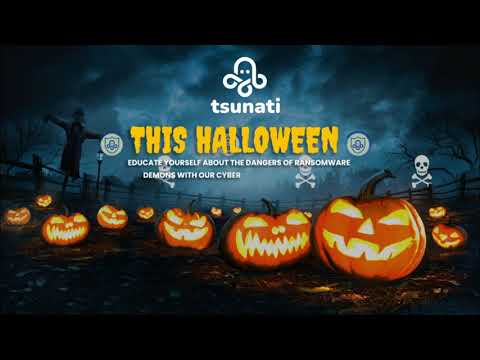 keep your data safe from the lurking threats of ransomware this Halloween!