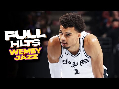 Victor Wembanyama Full Highlights vs Jazz - 34 Pts, 3 Blks | Nov 26, 2024 | FreeDawkins