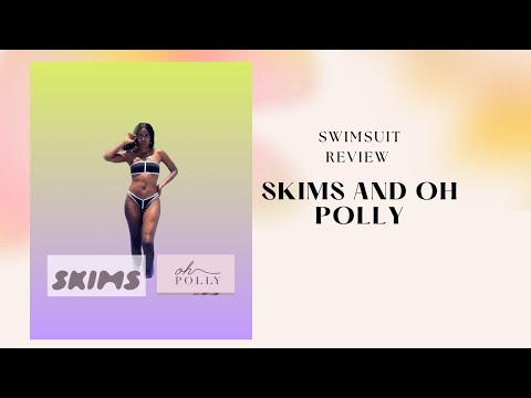 Super Cute Swimsuit Review- Skims and Oh Polly.