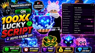 [🐲OUT NOW] X100 Luck Script for Blox Fruits | INFINITE SPINS | FREE DRAGON | NO KEY