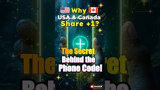 Country Phone Code Secrets 📞 Why USA & Canada Own +1 #shorts  #trending #viral