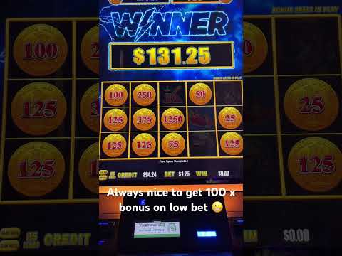 100 X paid on 1.25 bet #ChicaBonita #slots #slotscasinogames #casinofun
