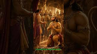 #నిజమైన భక్తి అంటే… దేవుడిని హృదయంలో నిలుపుకోవడం🙏 #hindumythology #lordhanuman#telugudevotional