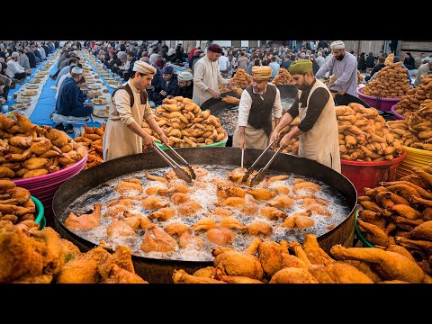 AFGHAN BIGGEST RAMADAN FREE IFTAR IN AFGHANISTAN | FREE FOOD 1000 PEOPLES | STREET FOOD