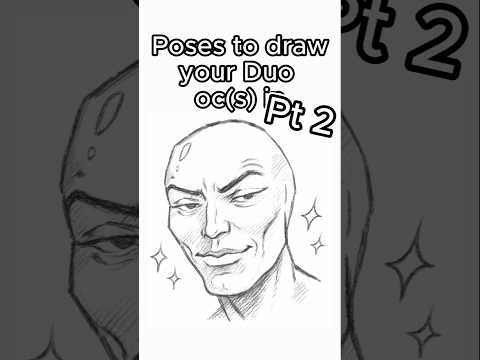 Poses for oc! Duo | PT 2 | #art #drawing #fypシ #oc #shorts